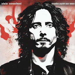 Create an album cover featuring Chris Cornell