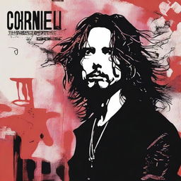 Create an album cover featuring Chris Cornell