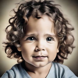 Create a picture of baby Chris Cornell