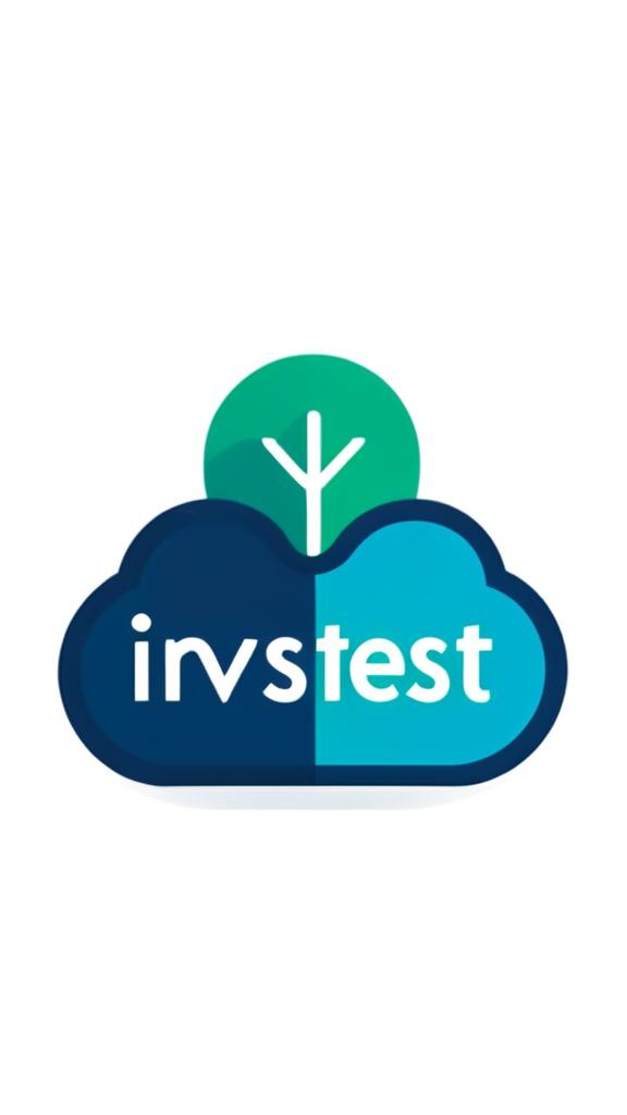 Bold word logo spelling 'Invest In My Business' in vibrant blues and greens on a white background.