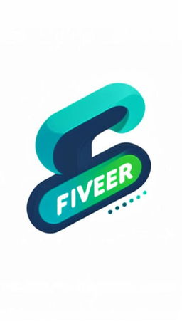 Bold word logo spelling 'Forget Fiverr' in vibrant blues and greens on a white background.