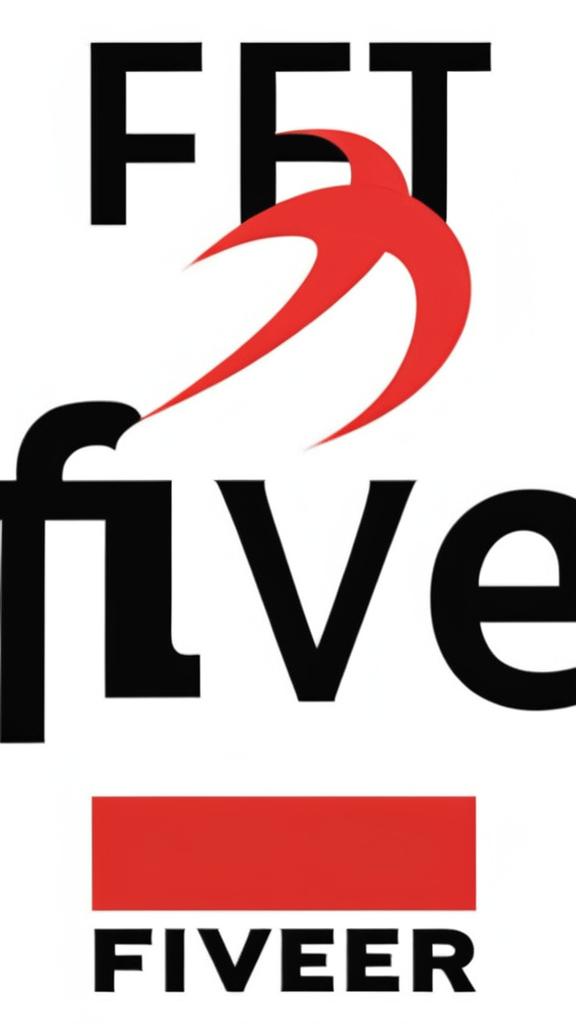 Large text logo spelling 'Forget Fiverr' in bold red and black on a white background.