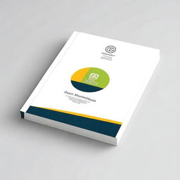 Create a cover for a specification book with a modern and clean look