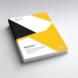 Create a cover for a specification book with a modern, clean look