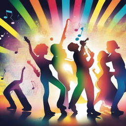 Create a vibrant and engaging promotional image for a music soul event