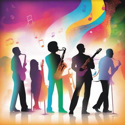 Create a vibrant and engaging promotional image for a music soul event