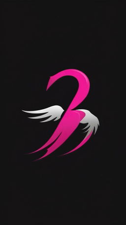 Large text logo spelling 'Taylor Swift' in bold pink and silver on a black background.