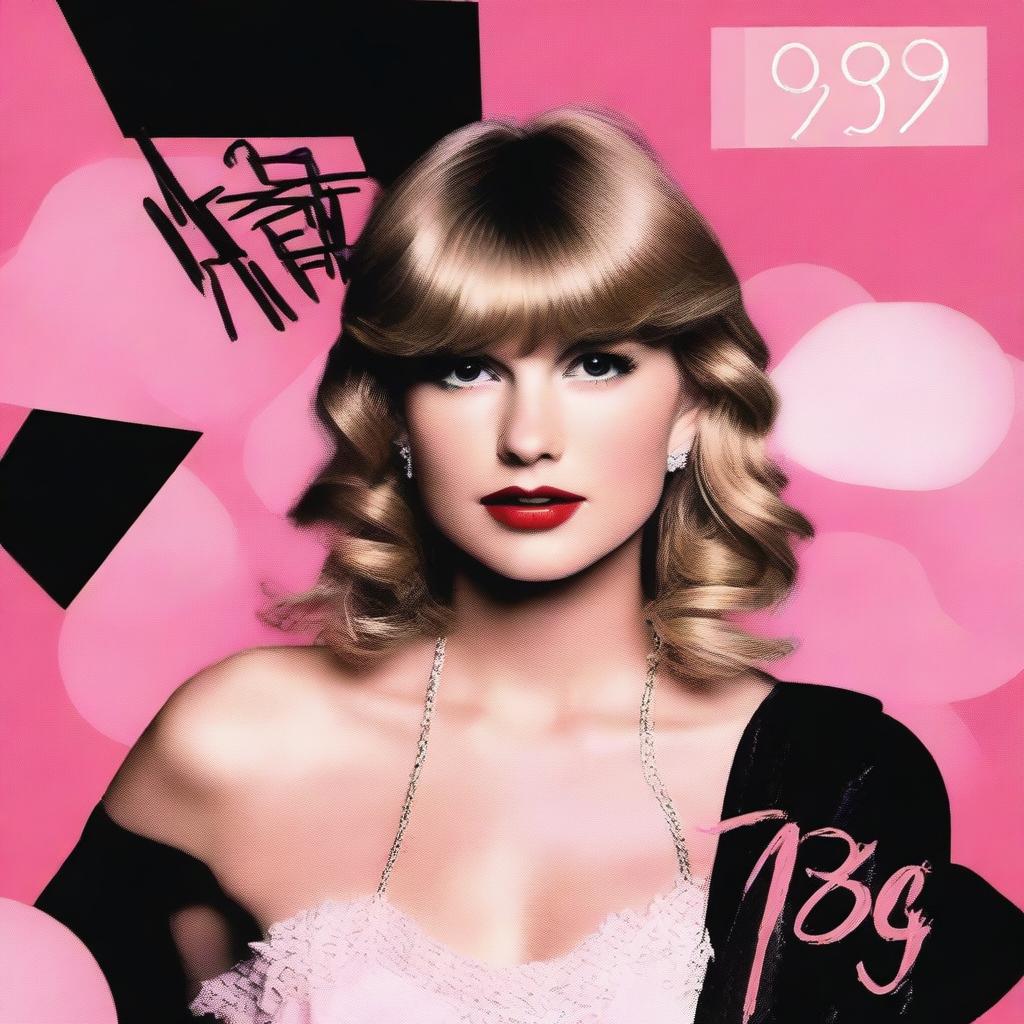 Create an album cover for '1989' by Taylor Swift