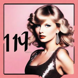 Create an album cover for '1989' by Taylor Swift