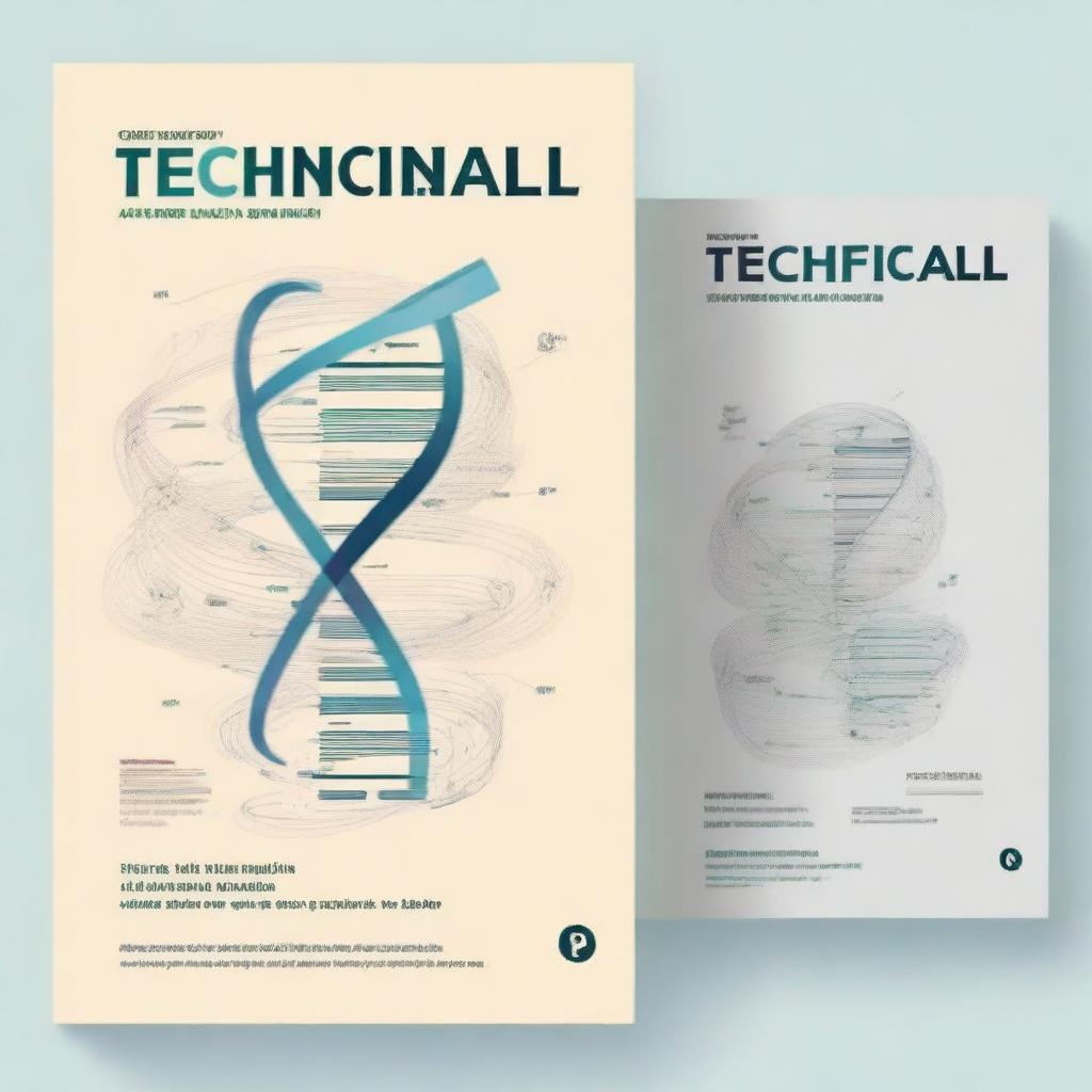 A book cover design for a textbook titled 'Technical Writing for First Year Biomedical Engineering Students'