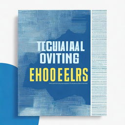 Create a book cover for 'Technical Writing for First Year Biomedical Engineering Students' by Nancy Salem