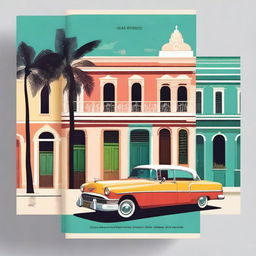 Design a book cover for a collection of short stories set in Cuba