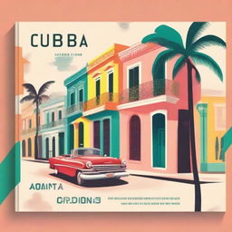 Design a book cover for a collection of short stories set in Cuba