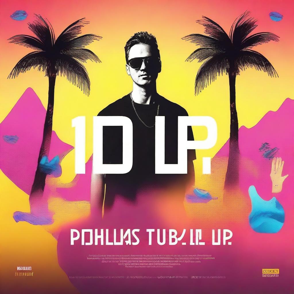 A YouTube thumbnail for a music video promotion channel featuring Robin Schulz's song 'Only Way Is Up'