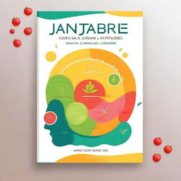 Crie uma capa de ebook em português com o título 'Jantares Saudáveis para 1 Semana'