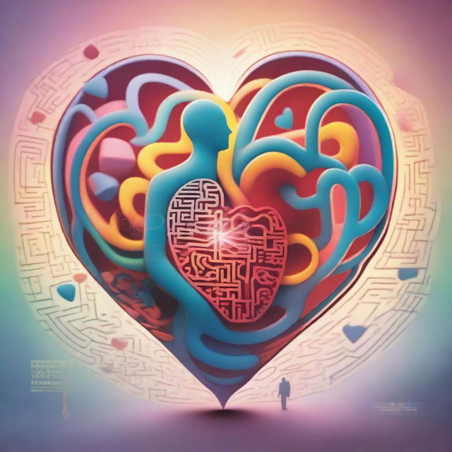 An evocative image illustrating the complexity of understanding the human heart