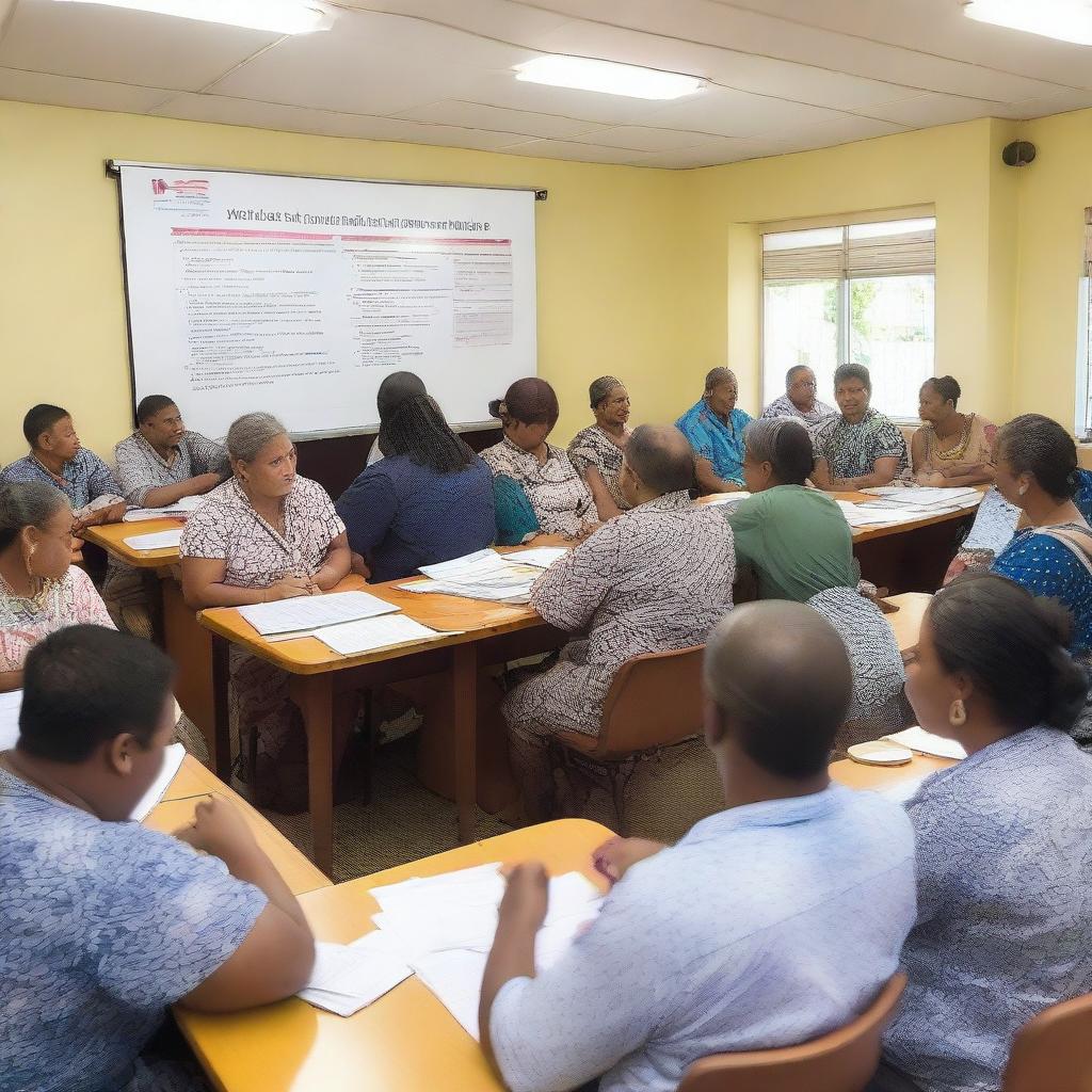 A detailed report workshop on HIV awareness and prevention in Fiji