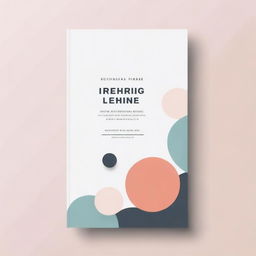 An ebook cover featuring a minimalist design with a modern and clean aesthetic