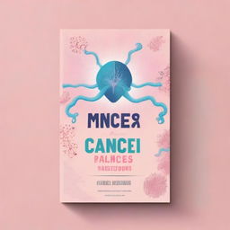 A book cover about cancer, featuring a thoughtful and hopeful design