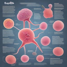 A visual representation explaining what cancer is