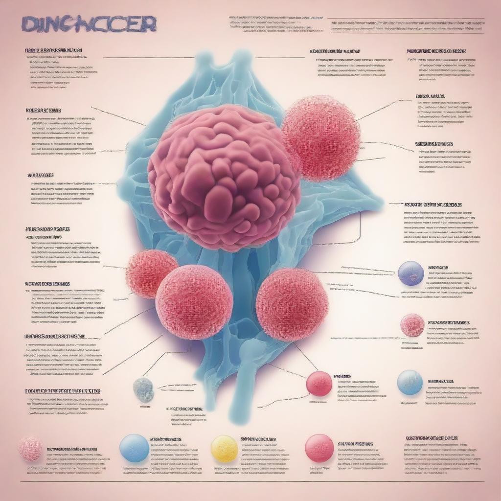 A visual representation explaining what cancer is