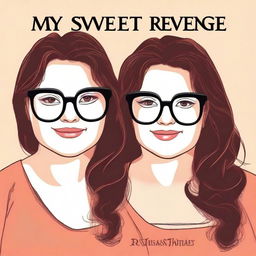 Create an image with the text 'MY SWEET REVENGE' at the top