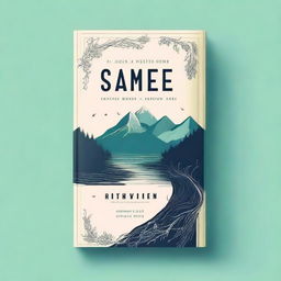 Create a captivating book cover with an intriguing design that draws readers in