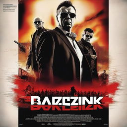 Create a movie poster for the film titled 'BAGAZNIK - RELOADED'