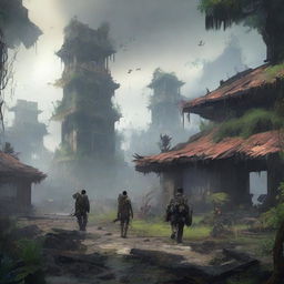 A post-apocalyptic Indonesia inspired by the Fallout series