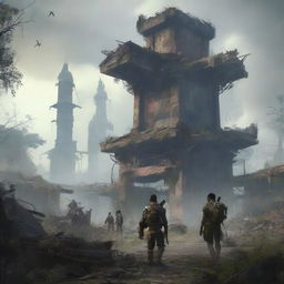 A post-apocalyptic Indonesia inspired by the Fallout series