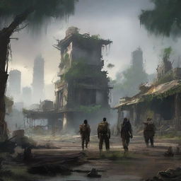 A post-apocalyptic Indonesia inspired by the Fallout series