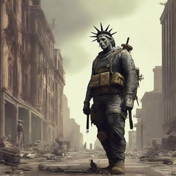 A post-apocalyptic USA inspired by the Fallout series