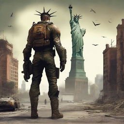 A post-apocalyptic USA inspired by the Fallout series