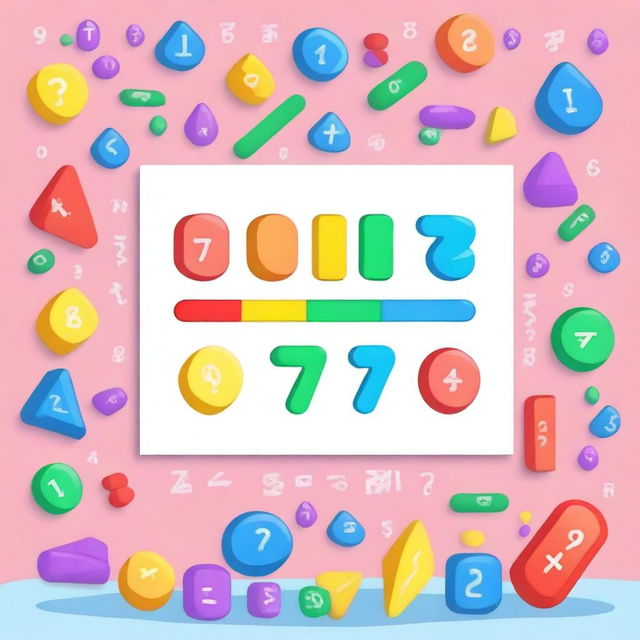 An image of a fun and engaging math quiz for kids