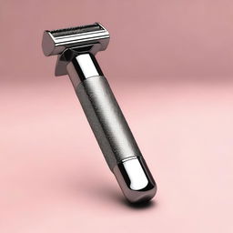 Create an image of a razor with a sleek and modern design