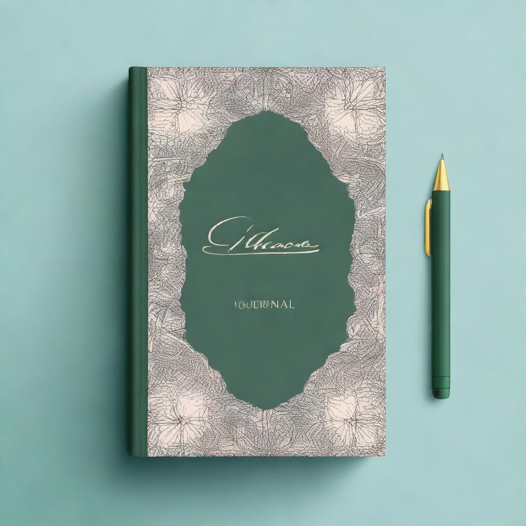 Create a journal cover with the title 'Cithara Journal' prominently displayed