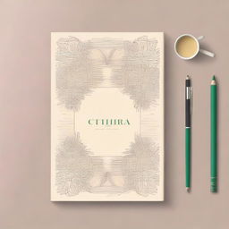 Create a journal cover with the title 'Cithara Journal' prominently displayed