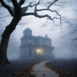 The cover of 'Sombras do Passado' features an old mansion shrouded in ethereal mist, evoking mystery and romance