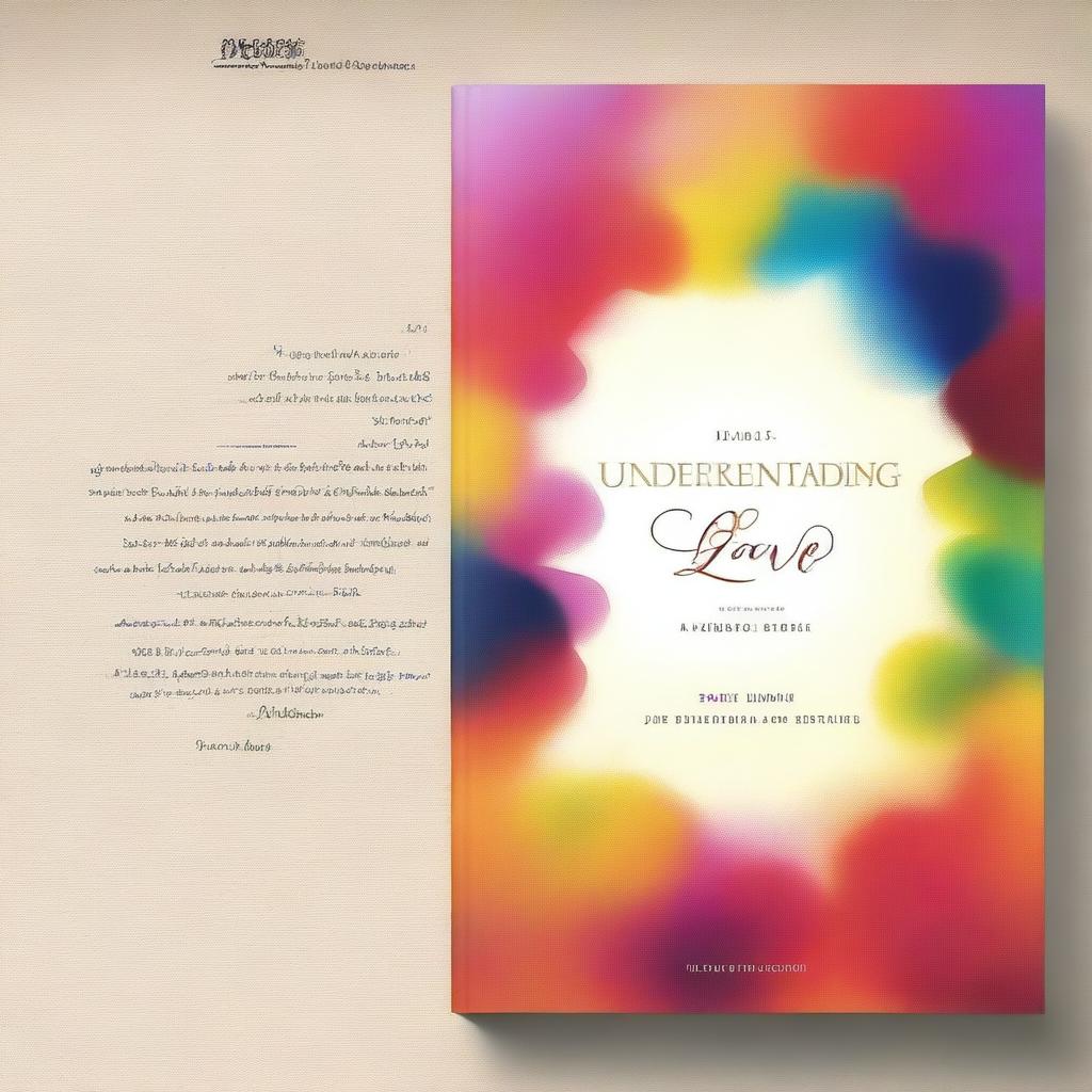 Design a book cover for 'Understanding Love' with the subtitle 'In the light of the wisdom of Rabbi Saul - Apostle Paul' by Ferry Hermawan Winoto, Ph