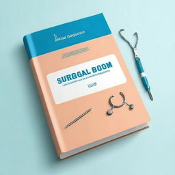 Create a book cover about surgical studies