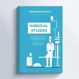 Create a book cover about surgical studies