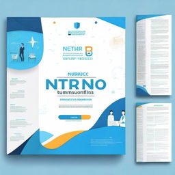 Create a cover for NETRINO tutoring competition booklet