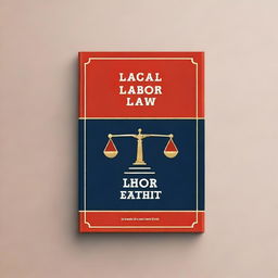 A book cover design for a comprehensive guide on labor law