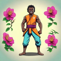 Create a detailed image of a character named Bikani