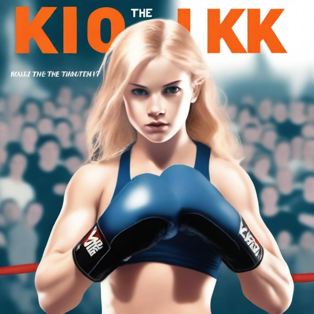 An ebook cover for a sports fiction novel titled 'The K