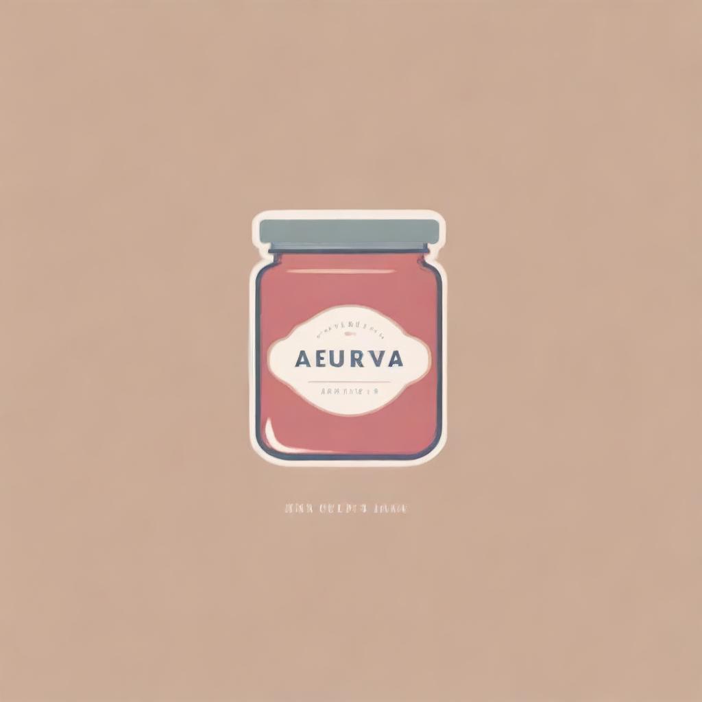 Create a logo for a homemade jam company with an aesthetic style