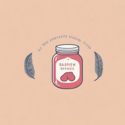 Create a logo for a homemade jam company with an aesthetic style