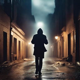 Create an image that captures the essence of a thriller