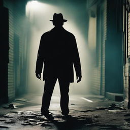 Create an image that captures the essence of a thriller