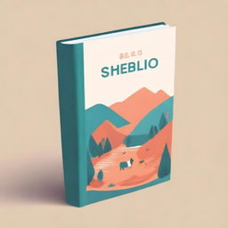 Diseño de portada de un libro con un estilo atractivo y llamativo